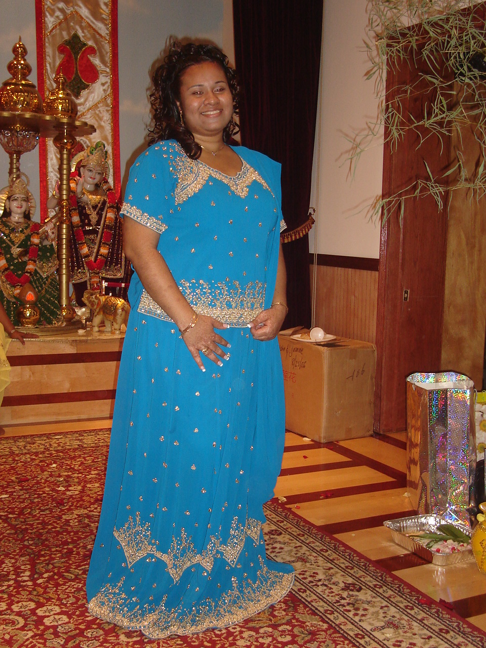 Me at my cousin's wedding